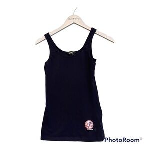 Y2K Yankees logo tank top | Touch by Alyssa Milano | Navy  Small